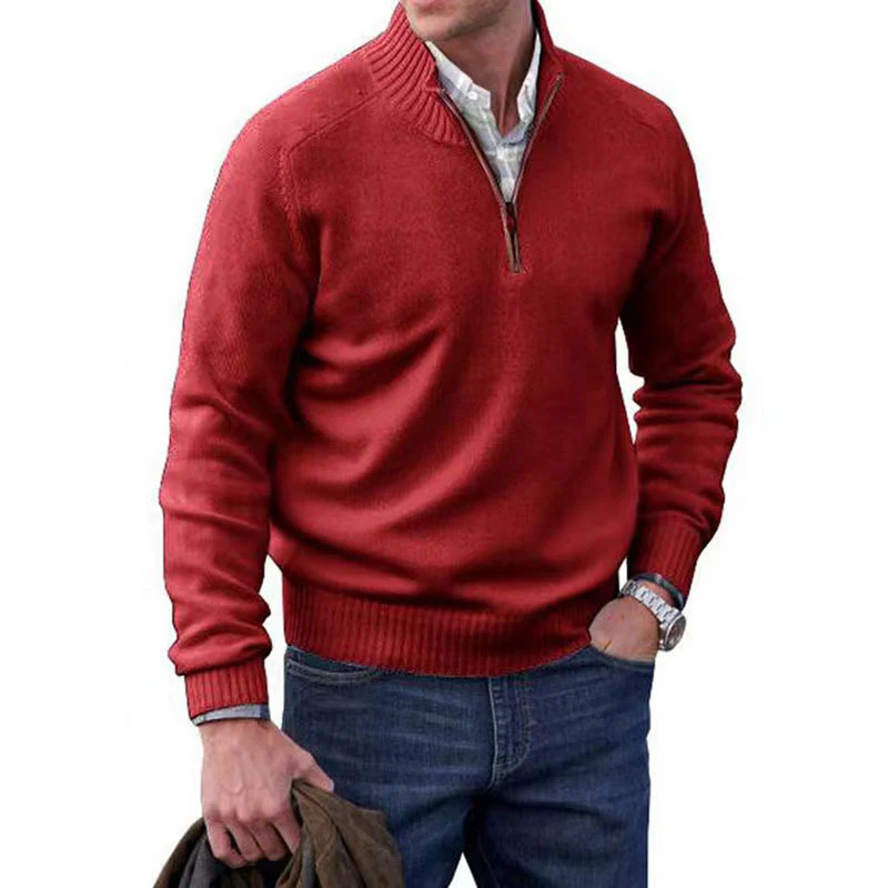 Niko | Classic Zip-Up Sweater - Image 8