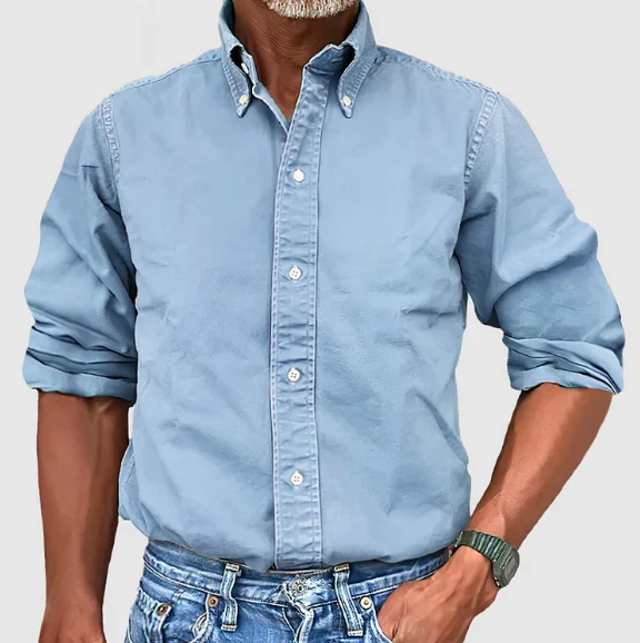Nolan | Essential Long-Sleeve Shirt - Image 4