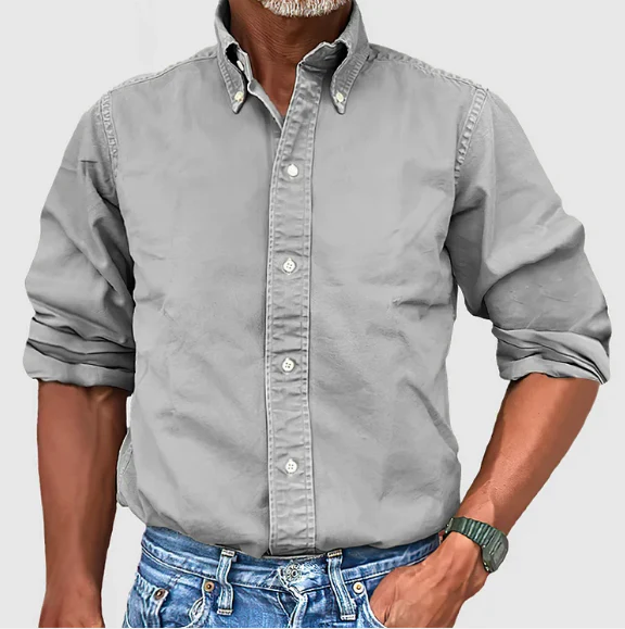 Nolan | Essential Long-Sleeve Shirt - Image 6