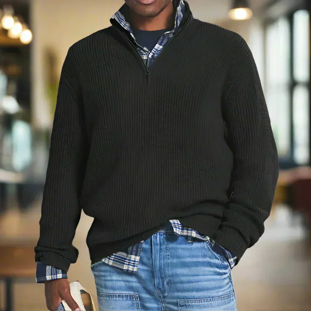 Orson | Zip-up Sweater - Image 4