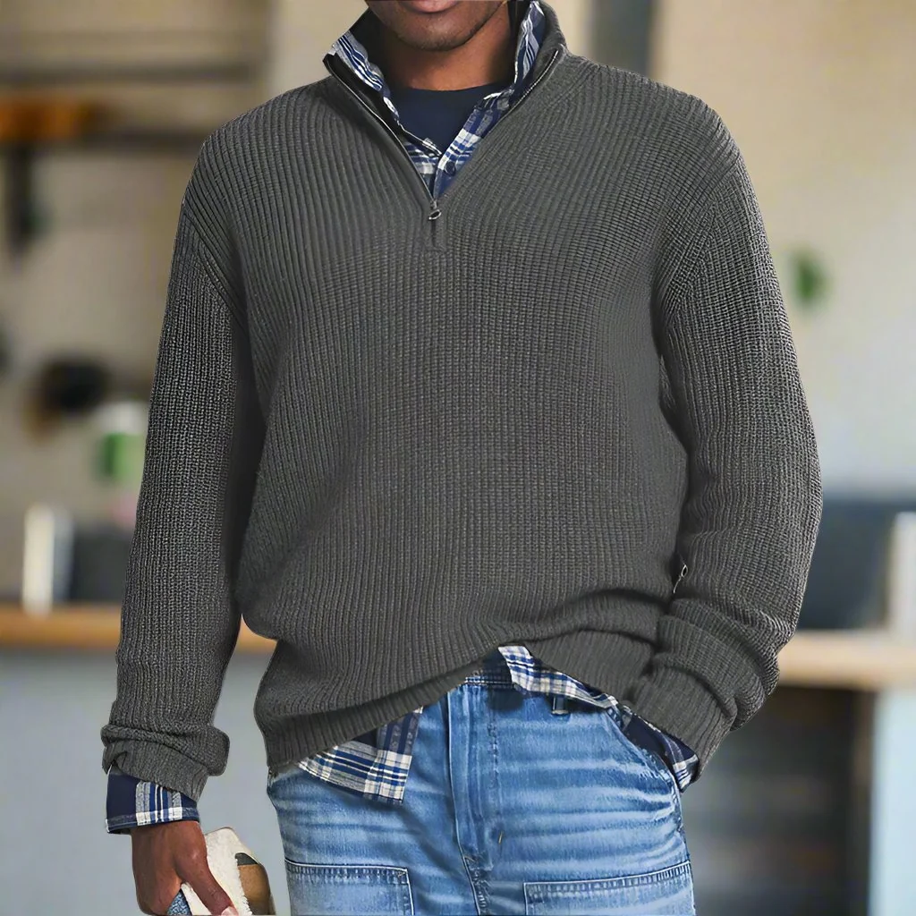 Orson | Zip-up Sweater - Image 5