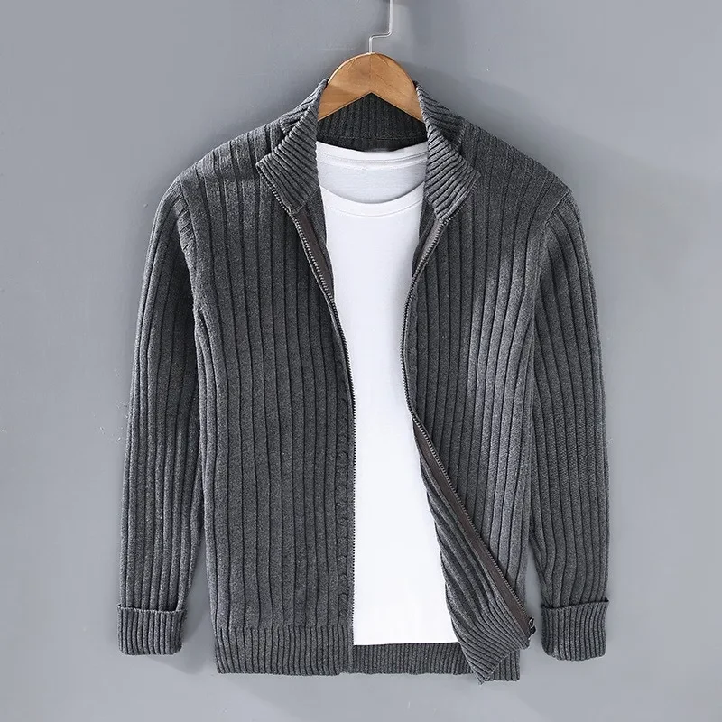 Paulo | Comfortable Ribbed Cardigan - Image 3