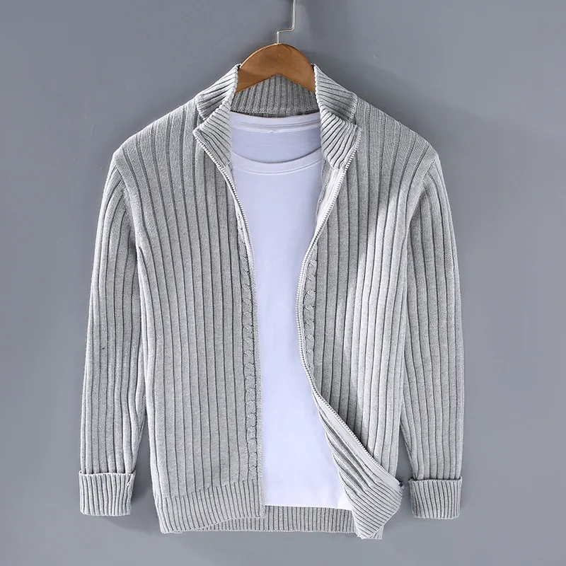 Paulo | Comfortable Ribbed Cardigan - Image 4