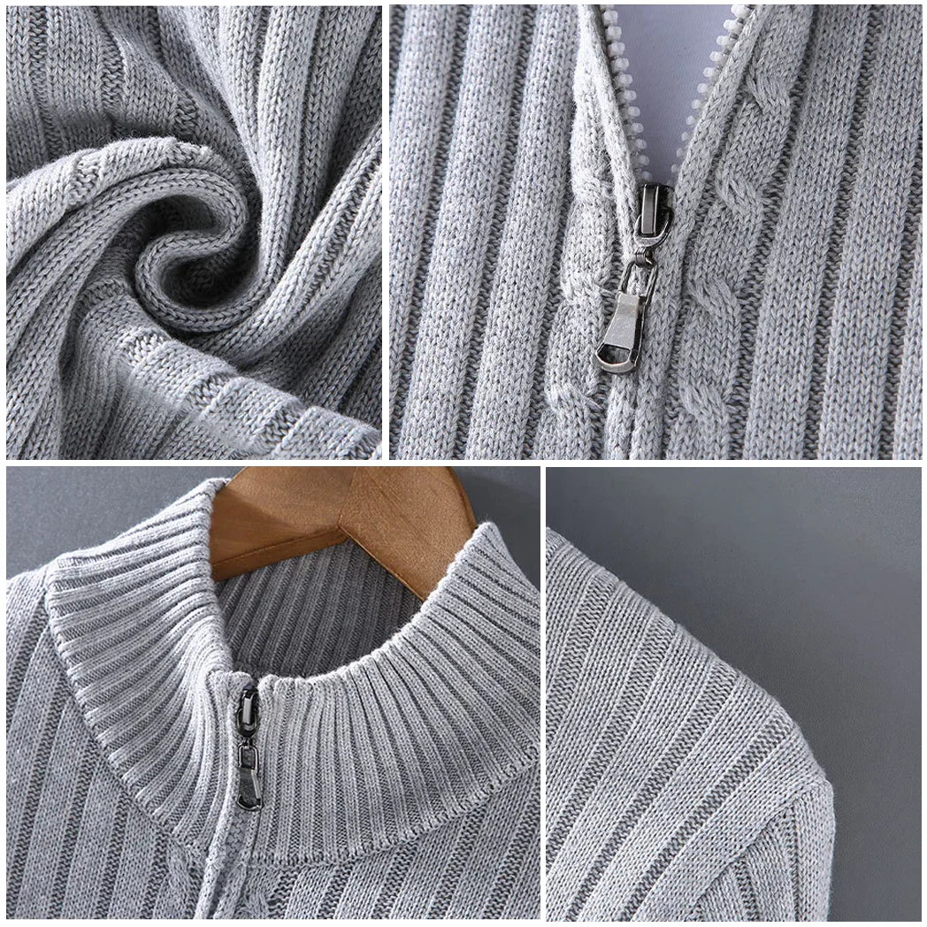 Paulo | Comfortable Ribbed Cardigan - Image 6