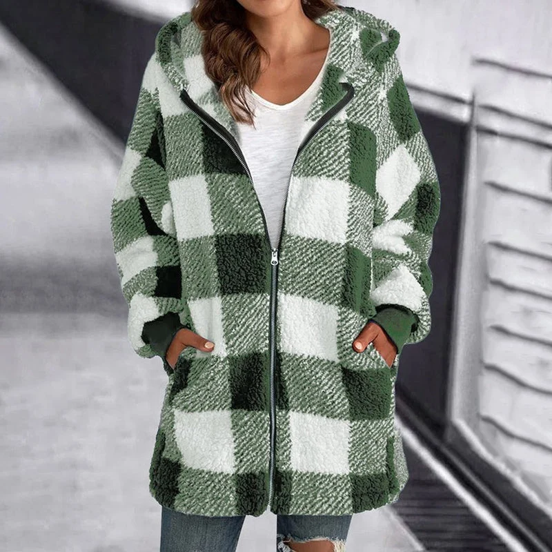 Priya | Chic Plaid Jacket - Image 3