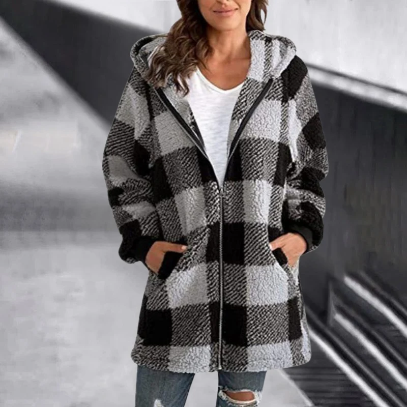 Priya | Chic Plaid Jacket - Image 5