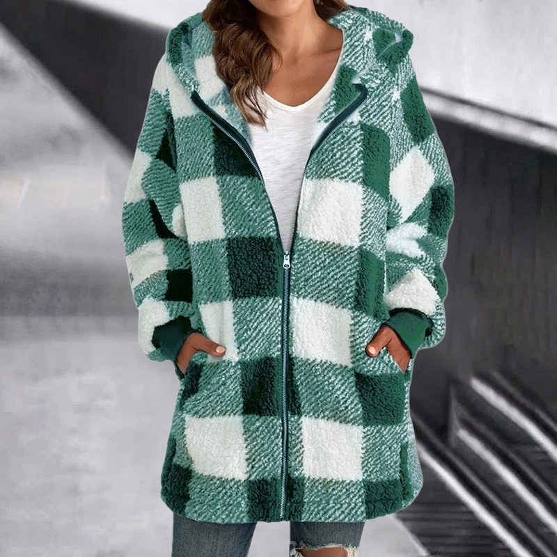 Priya | Chic Plaid Jacket - Image 7