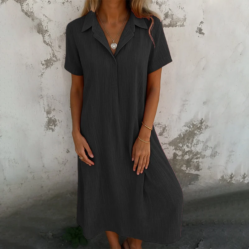 Ruiza | Effortless Charm Midi Dress - Image 4