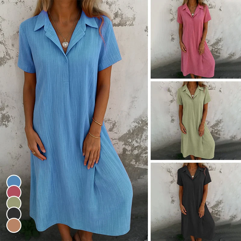 Ruiza | Effortless Charm Midi Dress - Image 6