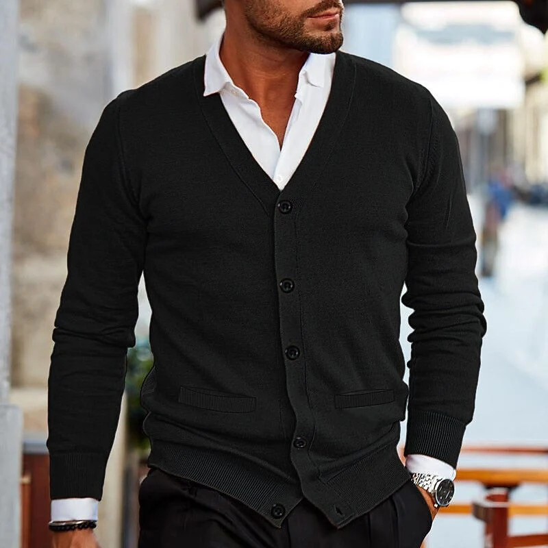 Samuel | Stylish Italian Cardigan - Image 5