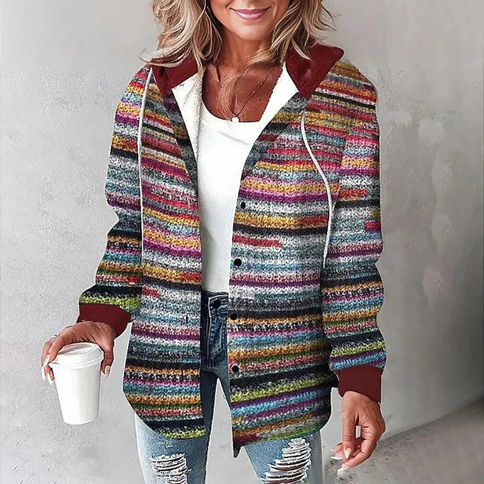Scarlet | Stylish Warm Jacket - Image 7