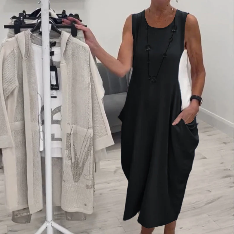 Stella | Simple Chic Pocket Dress - Image 8