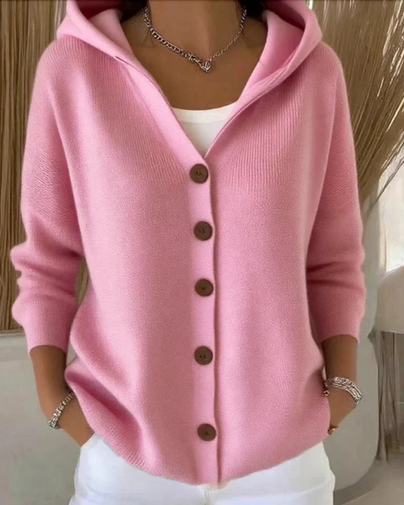 Tarrah | Chic Cozy Hooded Cardigan - Image 4