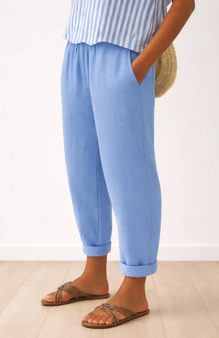 Thalia | Lightweight Summer Trousers - Image 3