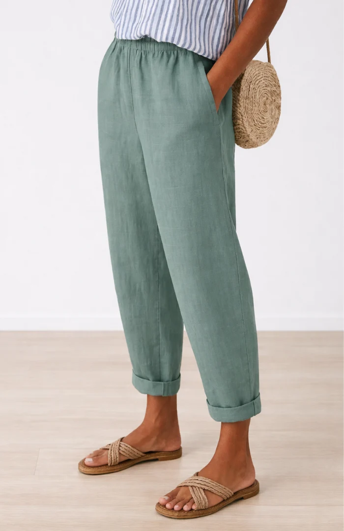Thalia | Lightweight Summer Trousers - Image 5