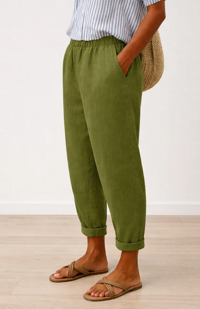 Thalia | Lightweight Summer Trousers - Image 7