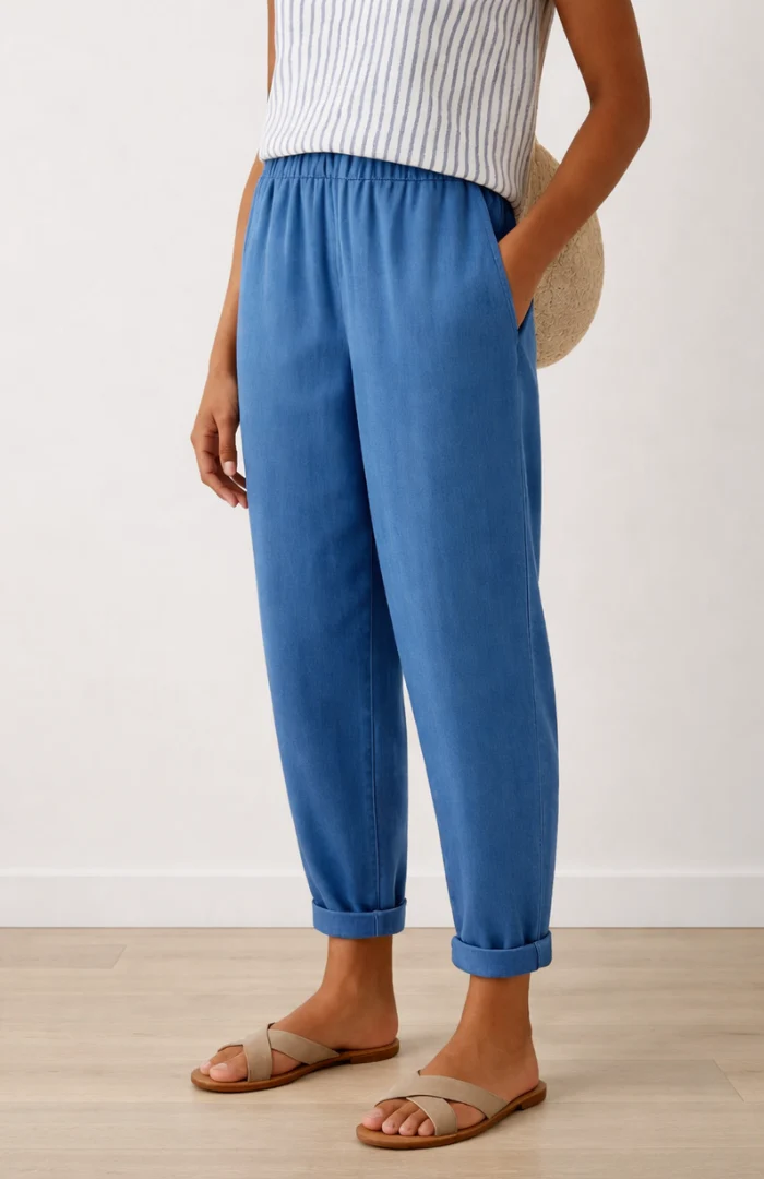 Thalia | Lightweight Summer Trousers - Image 8