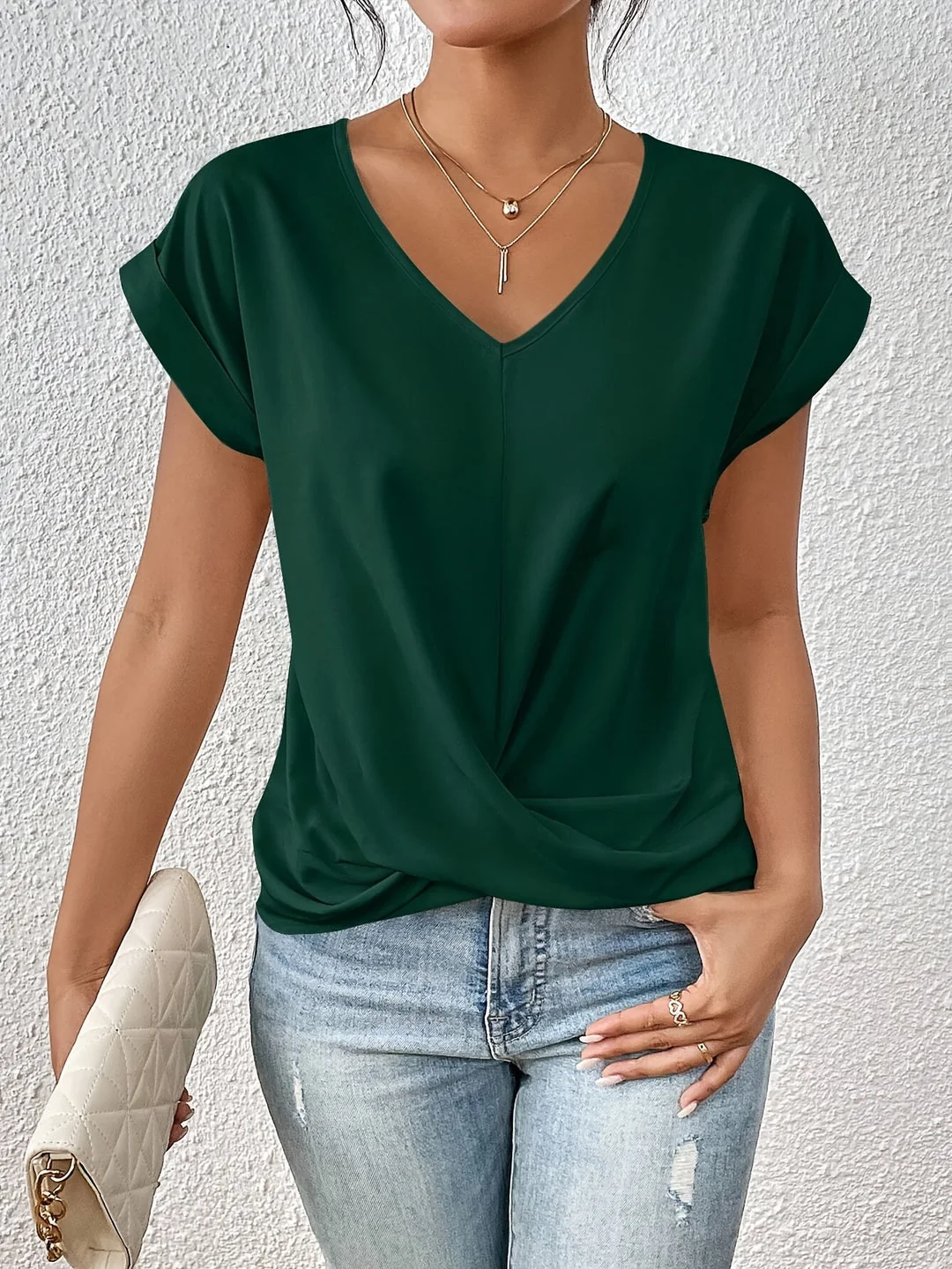 Tionna | Cozy V-Neck Shirt - Image 5
