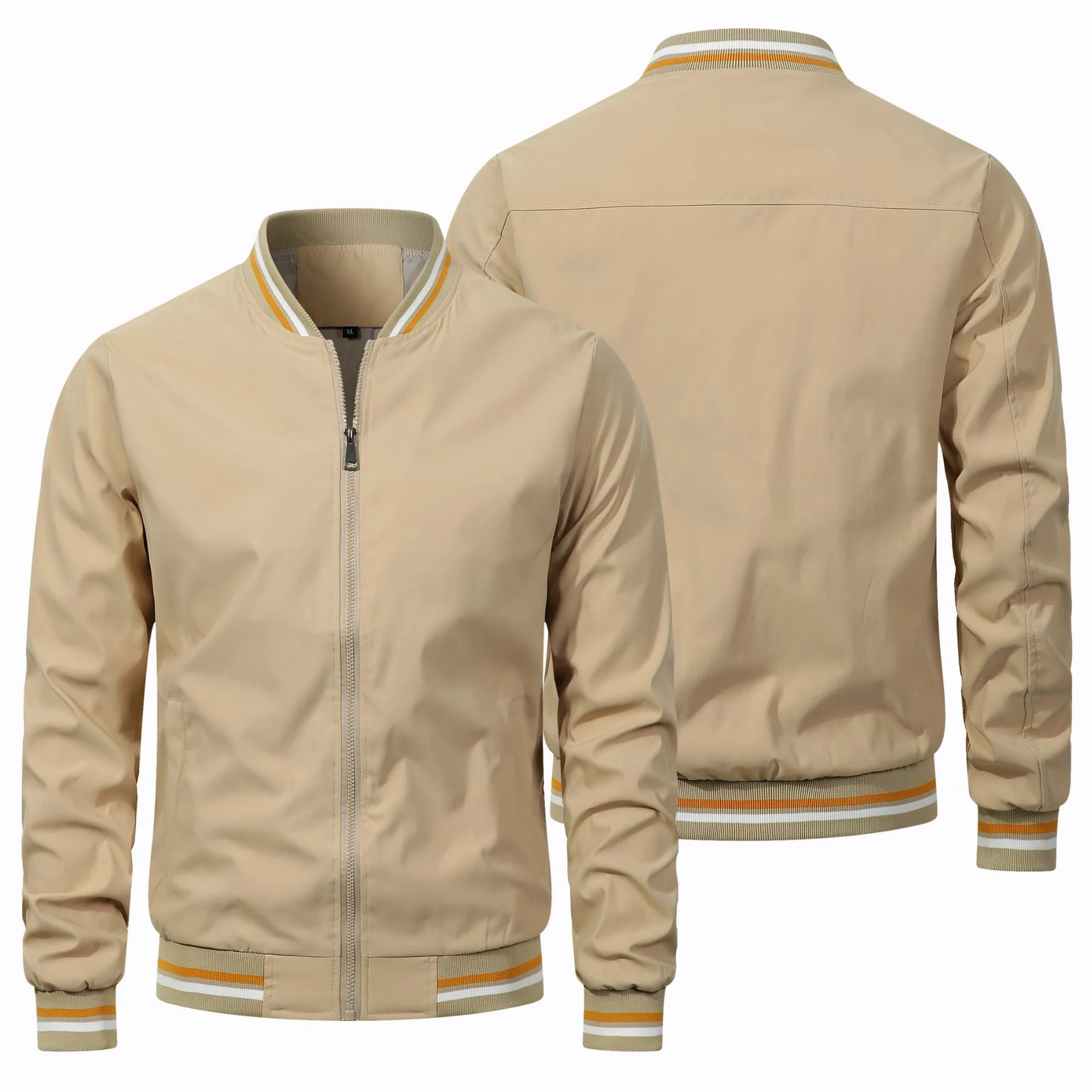Vergel | Tailored Contrast-Trim Bomber - Image 3
