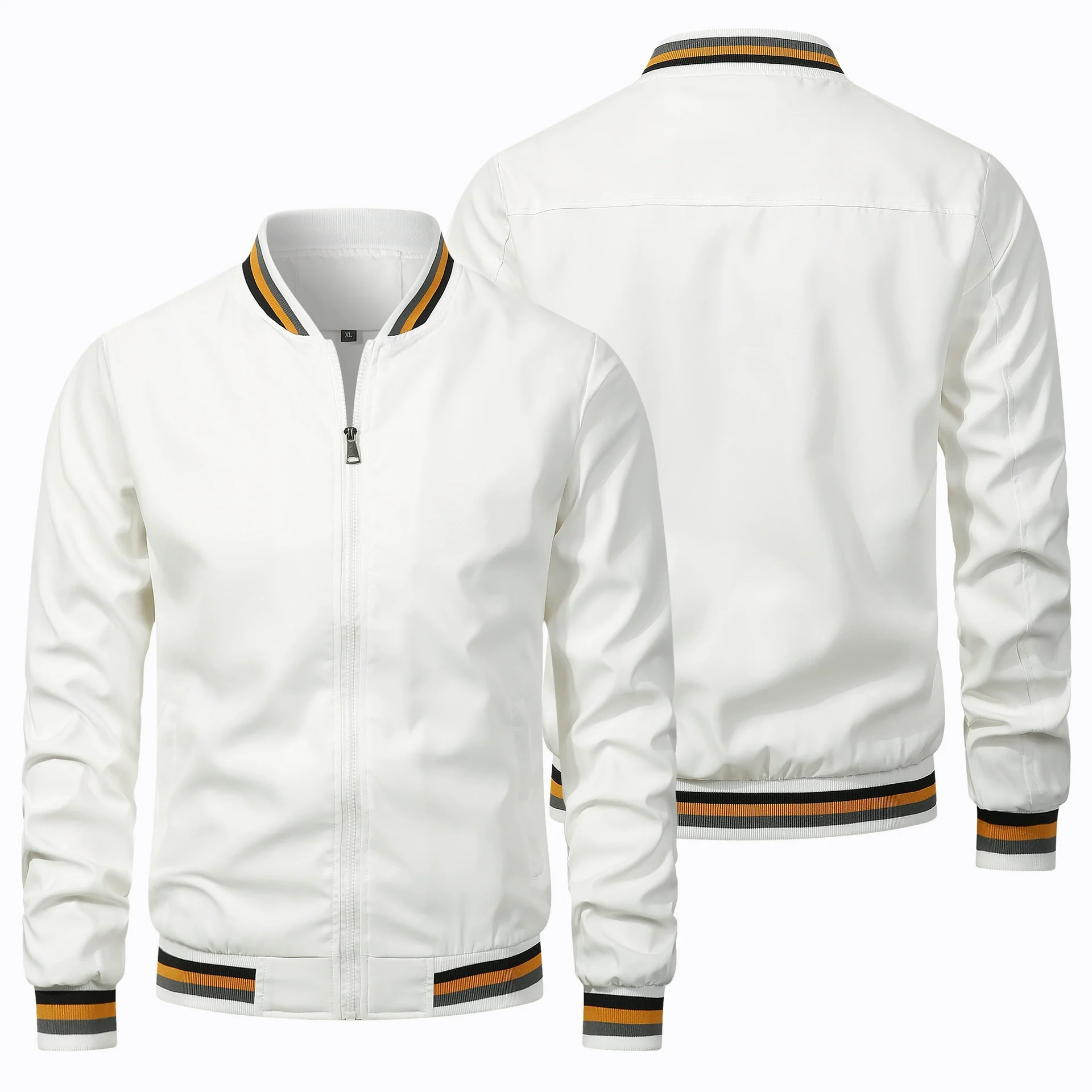 Vergel | Tailored Contrast-Trim Bomber - Image 5