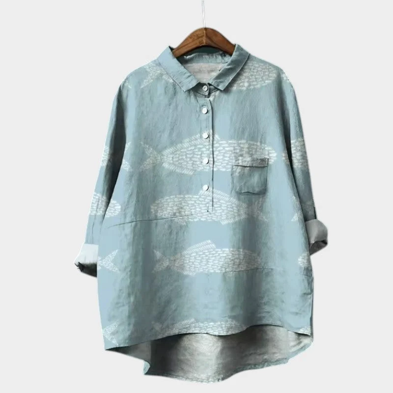 Vinnie | Classic Italian Vintage Blouse - Image 5