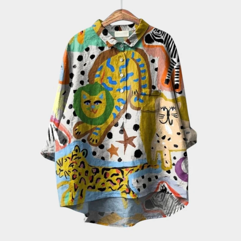 Vinnie | Classic Italian Vintage Blouse - Image 7