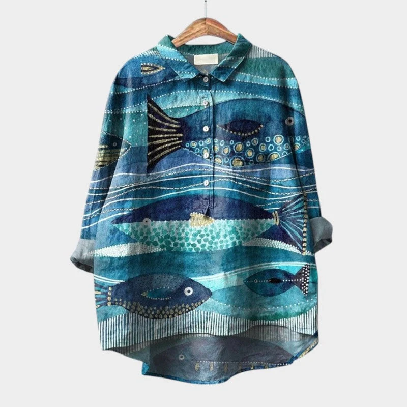 Vinnie | Classic Italian Vintage Blouse - Image 9
